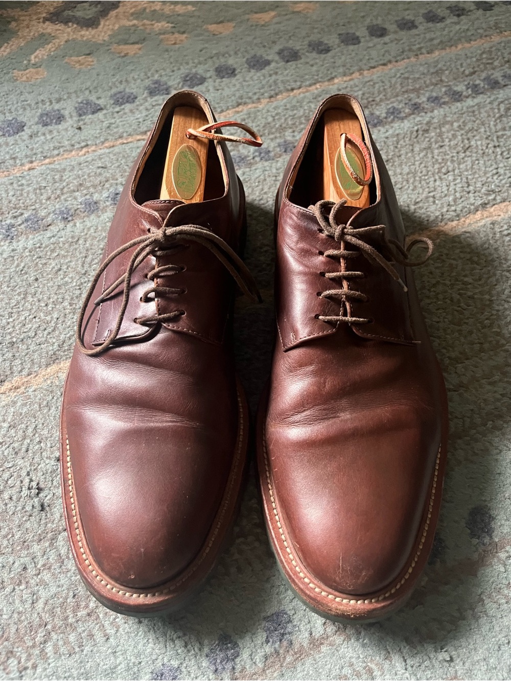 Dries Van Noten Derbies - Brown leather - EU43/US10